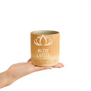 Vaso de Bambú Ecológico Reutilizable para Bebidas, Ideal para Hogar, Cafetería, Restaurante y Exportación al por Mayor - Product Image 1