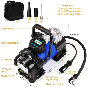 <span class=keywords><strong>Meilleur</strong></span> compresseur d'air miniature <span class=keywords><strong>sans</strong></span> <span class=keywords><strong>fil</strong></span> portable 12V DC 150psi <span class=keywords><strong>Gonfleur</strong></span> de pneus de <span class=keywords><strong>voiture</strong></span> avec manomètre numérique Nouveau matériau métallique - Product Image 4