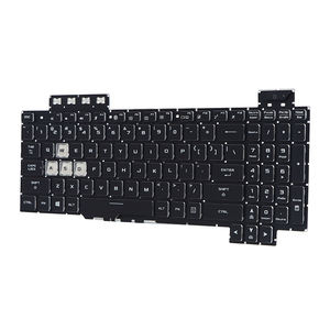 <span class=keywords><strong>Clavier</strong></span> d'ordinateur portable américain rétroéclairé pour <span class=keywords><strong>Asus</strong></span> <span class=keywords><strong>TUF</strong></span> FX505 FX505D FX506 claviers de remplacement de la série de claviers de jeu rétroéclairés américains - Product Image 2
