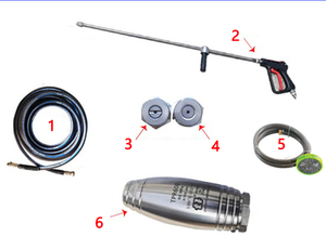 New 250bar 380V 7.5kW Electrical Heating Industrial Hot Water Jet Cleaning Gun Oil Stain Removal High Surface Water Jet Cleaning - Product Image 4