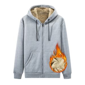 Chaquetas de Forro Polar Cálidas, Chaquetas con Capucha y Cremallera, Chaquetas con Capucha de Nueva Llegada en Oferta - Product Image 1