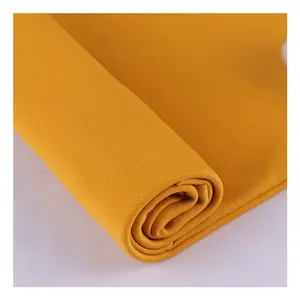 Polyester Acrylic Vải 150G Dệt Kim Lưới Đàn Hồi T-Shirt Thể Thao Mặc Giản Dị Vải