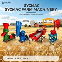 Moulin à céréales domestique pour farine et grains – Machine à moudre le maïs, le riz, le blé et les haricots pour un broyage fin