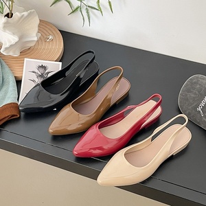 Zapatos Planos Elegantes de Alta Calidad y Económicos para Mujer, Modelo 2026, con Punta Cerrada y Correa <span class=keywords><strong>en</strong></span> el Tobillo, Estilo Bailarina para Verano - Product Image 1