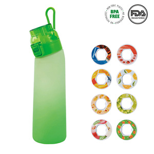 Botella de Agua Deportiva Tritan de 22 oz de Alta Calidad al por Mayor, Personalizable con Sabor, 8 Air Pods, Botella de Plástico Tritan Personalizada para Fitness - Product Image 3