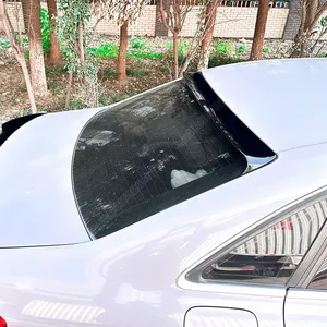 สำหรับ B8 2009 2010 2011 2012 2013 2014 2015 2016 ชุดอุปกรณ์ตกแต่งภายนอกปีกสปอยเลอร์หลังรถยนต์ - Product Image 4