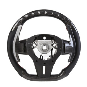 Volante de fibra de carbono LED actualizado personalizado para <span class=keywords><strong>Nissan</strong></span> <span class=keywords><strong>GTR</strong></span> R35 <span class=keywords><strong>R</strong></span> <span class=keywords><strong>35</strong></span> - Product Image 5