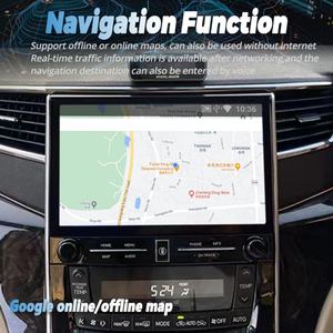 Écran Android 256 Go 11,5 pouces 2000*1200 pour Toyota VELLFIRE Alphard 20 2008 2014 CarPlay Autoradio Lecteur multimédia Navigation - Product Image 5