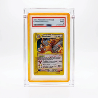 Étui de présentation en acrylique magnétique pour cartes gradées, avec protection anti-UV pour cartes de collection PS-A TCG