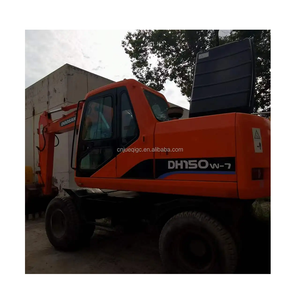 95% nouvelle pelle à roues d'occasion Doosan DX150w de Corée à vendre Machine à roues Doosan210 en bon état - Product Image 2