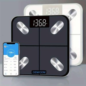 Canny Step on Auto Balanza Personal <span class=keywords><strong>Bmi</strong></span> Body Analyzer Balanza de peso de baño inteligente para cuerpo humano - Product Image 1