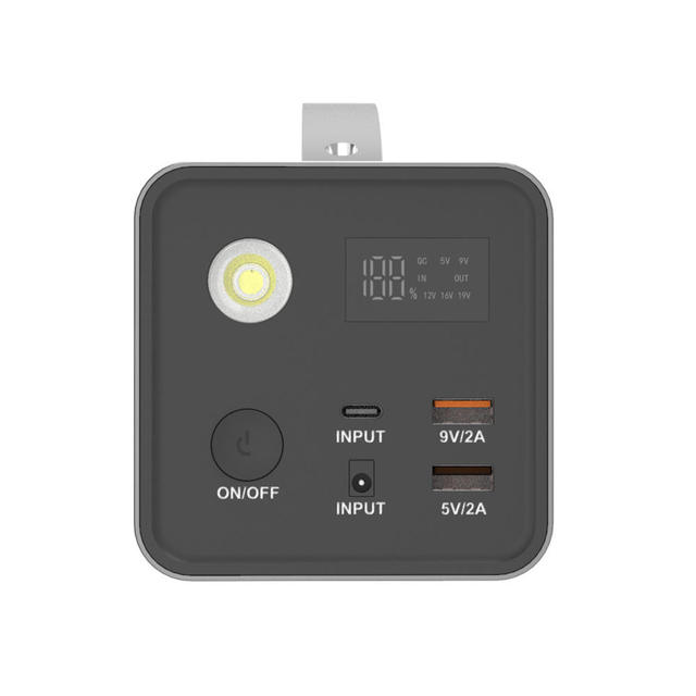110V 220V Battery Power Station 200W 32000mah Portable Laptop Power Bank with AC Charger Led Light