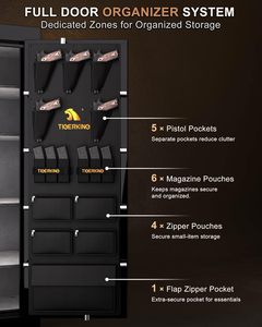 TIGERKING Home Safe & Pistols, 45 minuti 1200 ° Armadio in acciaio resistente al fuoco, scaffali modulari, 406 libbre - Product Image 5