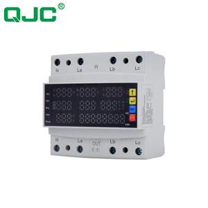 QJC dijital ekran çok fonksiyonlu koruyucular, çok fonksiyonlu kılavuz gerilim ampermetre Volt Amp Watt metre elektrik test cihazı - Product Image 1