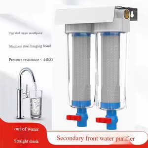 Sistema purificador de filtro de agua al por mayor de fábrica Filtro frontal resistente al cloro de carbón activado para beber bien en el hogar - Product Image 2