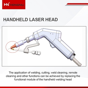 Nouvelle machine de soudage au laser à fibre portative 4-en-1 pour la découpe, l'élimination de la rouille et le nettoyage de surface pour l'acier au carbone et les tôles galvanisées - Product Image 3