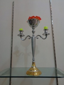 Candelabra Wholesale With Arms Metal Candelabra Wedding <b>Table</b> Centerpieces <b>Decoration</b> Metal Candle Holder - Product Image 2