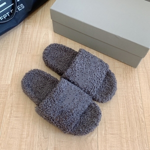 Pantuflas de Diseñador de Plataforma de Moda para Hombre, Pantuflas de Marca Famosa para Mujer, Pantuflas de Interior de Peluche de Lujo para Mujer - Product Image 4