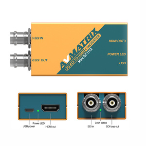 <span class=keywords><strong>Convertitore</strong></span> Mini 3G-SDI a <span class=keywords><strong>HDMI</strong></span> AVMATRIX MINISC1112 Alimentato tramite <span class=keywords><strong>USB</strong></span> - Product Image 1