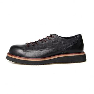 Customized 2025 New Model Men's Retro High Quality Autumn Waterproof Casual <b>Shoes</b> Cow Leather Luxury Handcrafted Toe <b>Height</b> - Product Image 6
