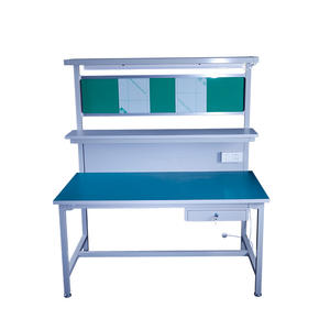 Mesa de Trabajo Antiestática ESD de Una Cara 2024 con Deflector y Cajón para Uso en Almacenes, Nueva Condición, Línea de Ensamblaje, Venta al por Mayor - Product Image 3