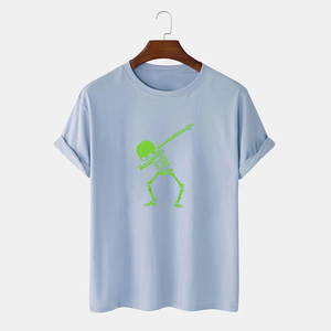 Camisetas de Alta Calidad con Logotipo Personalizado, Lisas, para Impresión, 100% Algodón, Gruesas, Casuales, para Hombre, Ropa de Verano - Product Image 3