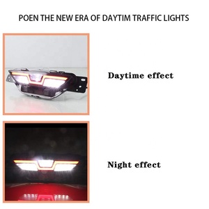 Trở Lại Trung Bumper Phanh Đèn Cảnh Báo Đuôi LED Ánh Sáng Tự Động Điều Chỉnh Cơ Thể Kit Đèn 2018 2019 2021 Cho Chr - Product Image 6