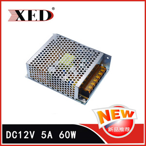 Shenzhen Xiaoerduo Co., Ltd. LED Switching <b>Power</b> Supply 12V 5A <b>Mesh</b> Surveillance Camera Industrial <b>Power</b> Supply - Product Image 5
