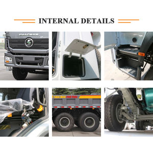 Shacman truk sampah Diesel berat 6x4 Euro 2 baru truk sampah Dump Truck H3000 30T kamera belakang kemudi kiri 300hp - Product Image 5