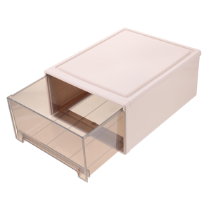 Food Grade PP <b>Stackable</b> Multi-purpose Pull Out Drawer Style <b>Storage</b> Clothes Box Dustproof Moisture-Proof <b>Wardrobe</b> Organizer - Product Image 1
