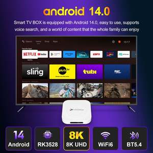 MX10box 8k más barato Iptv Quad Core Android Tvbox RK3228A Android Set Top Box3D Formatos de vídeo - Product Image 3