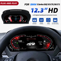Panel de Instrumentos Digital LCD de 12.3 Pulgadas para BMW Serie 5 E60 E61 E63 E64 X5 E70 X6 E71, Plug and Play, Linux