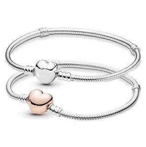 Neueste europäische Schlangen armband Herz Schlangen kette Armbänder für die Schmuck herstellung