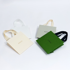 ถุงกระดาษใส่เครื่องประดับแบบใช้ซ้ำได้ พิมพ์โลโก้ตามสั่ง ยี่ห้อ Boyang - Product Image 5
