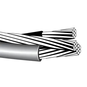 Transmission aérienne fil d'aluminium à haute tension de 91 fils et câble en aluminium ACSR AAC AAAC d'acier