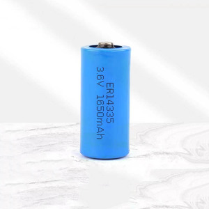 Batteria Li-SOCl2 Tipo ER14335M - 3,6 <span class=keywords><strong>Volt</strong></span> - Batteria per Torcia Tipo 2/3 <span class=keywords><strong>AA</strong></span> per Dispositivi PLC - Product Image 5