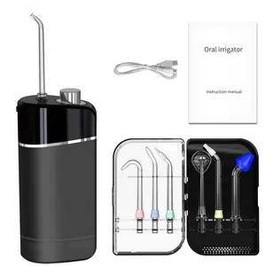 High Quality Portable Electric Teeth Cleaner Cordless Irrigation 5 Modes Atmospheric Customize Ultrasonic Water Flosser Custom