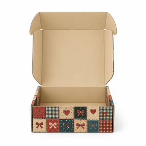 Cajas <span class=keywords><strong>de</strong></span> Envío Corrugadas Americanas Vintage Impresas Personalizadas <span class=keywords><strong>de</strong></span> Primera Calidad con Logotipo para Envíos <span class=keywords><strong>de</strong></span> Marca - Product Image 3