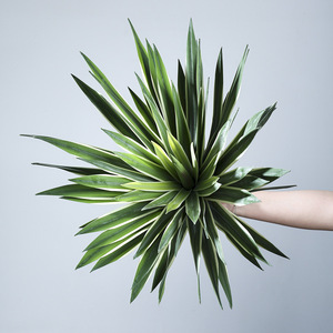Planta Artificial de Agave Mengjie Handicrafts de 30cm-100cm, Decoración de Interiores, Accesorios para Bodas, Planta en Maceta, Adorno - Product Image 1