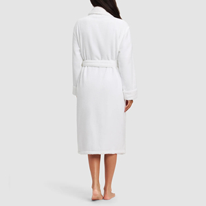 Peignoir de bain en flanelle de coton <span class=keywords><strong>OMD</strong></span>/OEM pour femme, à manches longues, peignoir d'intérieur thermique, peignoir de spa doux pour la peau - Product Image 6