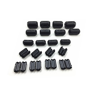 Dễ dàng cài đặt với vỏ nhựa màu đen RoHS ISO9001 Ferrite kẹp chia lõi cáp Ferrite - Product Image 1