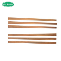 Baguettes à sushi de 9 pouces, jetables, en bambou de qualité supérieure, avec emballage en papier personnalisé