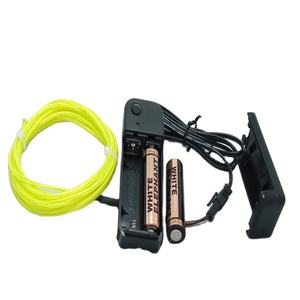 Электролюминесцентный гибкий неоновый провод 3 В постоянного тока, 12 В постоянного тока Аккумуляторный инвертор, драйвер, адаптер - Product Image 1