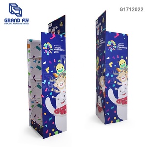 Hàng bán chạy năm 2021: Bìa cứng tái chế để làm giá trưng bày, lắp ráp dễ dàng, chất liệu sóng gấp, dùng cho quảng cáo - Product Image 5