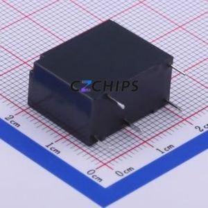 ALQ112 Power Relay Through hole Component (THT),10x20mm Relay 12V 1 Changeover: 1C (SPDT-Changeover)::: 250V-AC AgNi - Product Image 2