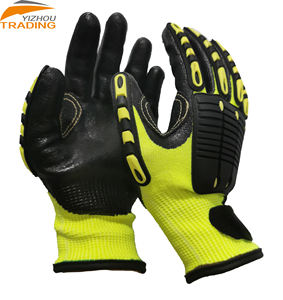 قفازات أمان مقاومة للقطع مع طلاء النتريل على راحة اليد وتقوية TPR لحماية اليدين، الأكثر مبيعًا لعام 2025 - Product Image 6