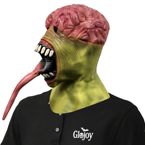 Masque de personnage monstre réaliste en latex, masque d'horreur pour Halloween, style film, costume de cosplay - Product Image 3