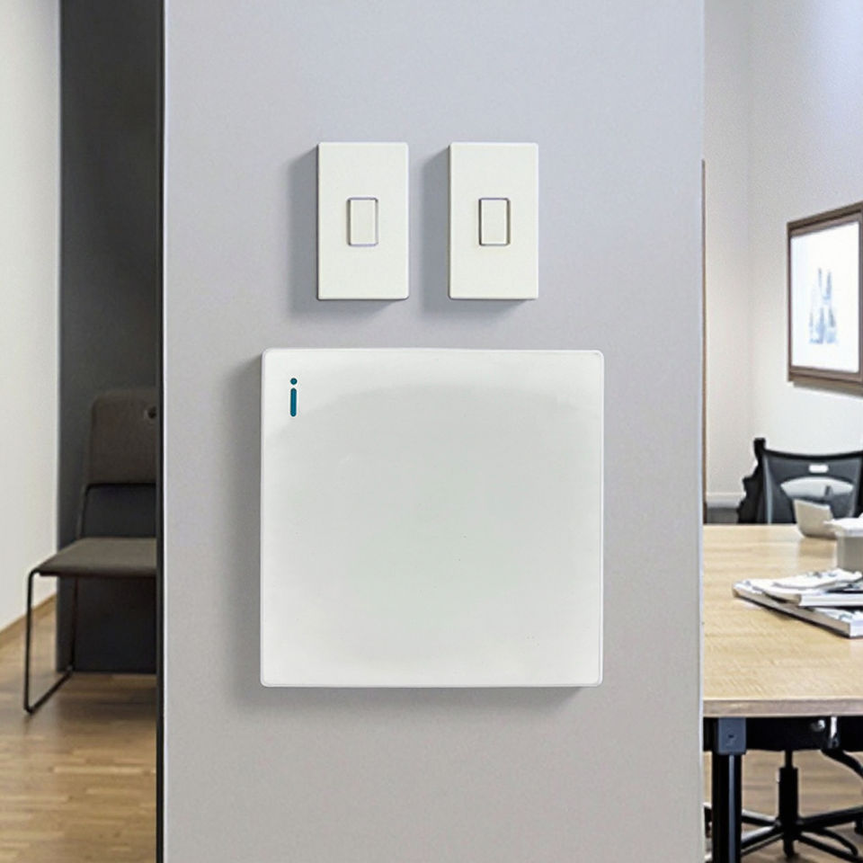 VNX British Type UK Standard 10A 1Gang 1Way 2 Way Switch Electric Wall Switch With Indicator for Home