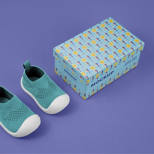 Rigid Gift Boxes Paper Boxes Custom Shoe Box Storage Packaging For Children Shoe OEM & ODM Ten Colored