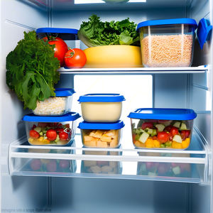 Contenitore Rettangolare per Alimenti da 10 Litri con Coperchio Ermetico per Frigorifero 39x30x13h cm Lavabile in Lavastoviglie Plastica per Alimenti - Product Image 5